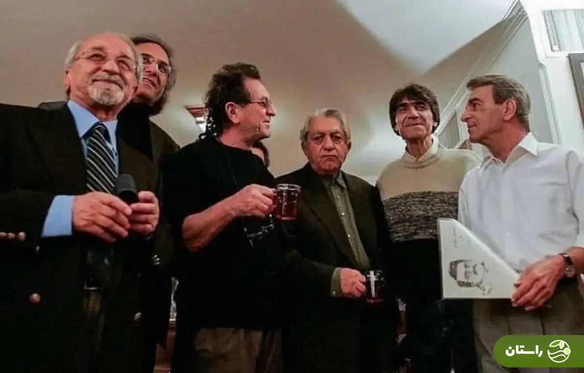 (عکس) تونل زمان؛ دیدار ناصر تقوایی، داریوش مهرجویی و عزت‌الله انتظامی؛ ۲۱ سال پیش