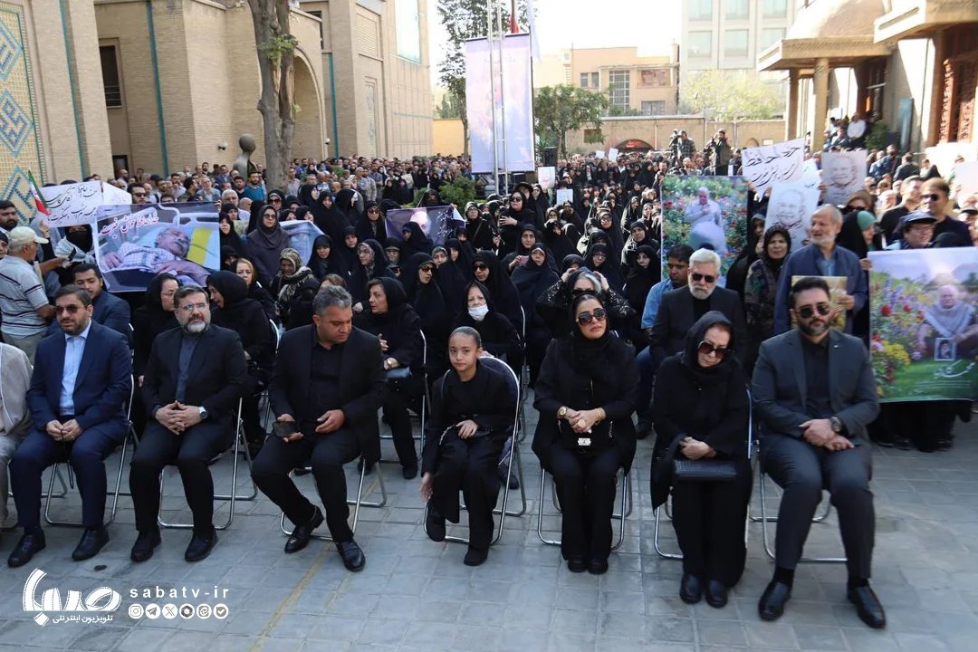 (تصاویر)  مراسم تشییع پیکر مرحوم محمد کاسبی