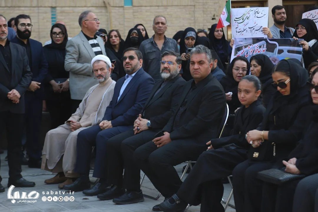 (تصاویر)  مراسم تشییع پیکر مرحوم محمد کاسبی