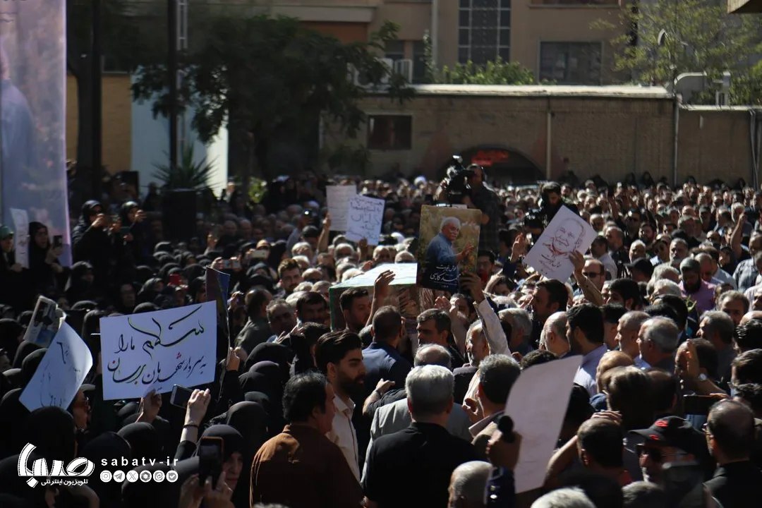 (تصاویر)  مراسم تشییع پیکر مرحوم محمد کاسبی