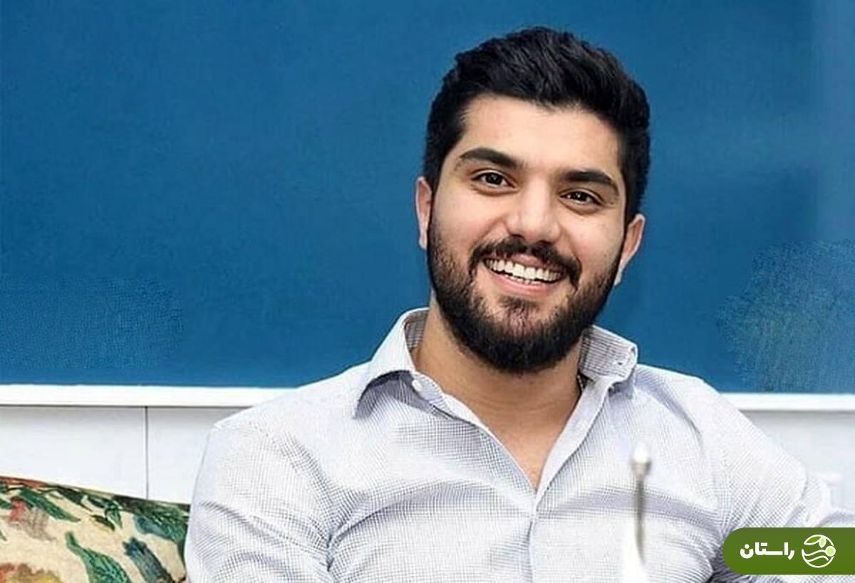 عکس متفاوت و عجیب سینا مهراد با حسن پورشیرازی