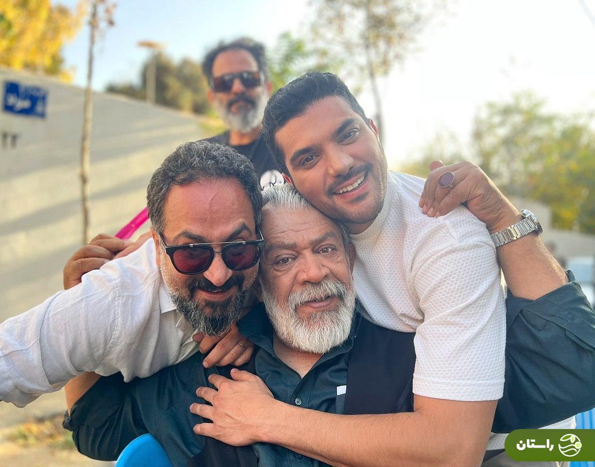 عکس متفاوت و عجیب سینا مهراد با حسن پورشیرازی عکس متفاوت و عجیب سینا مهراد با حسن پورشیرازی