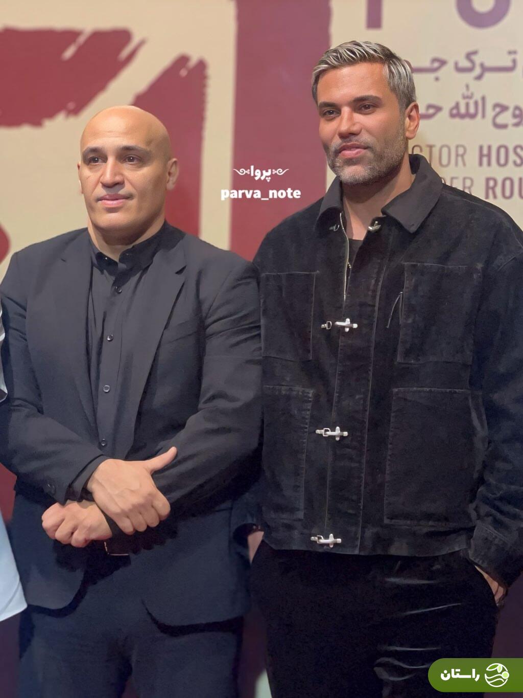 (عکس) مهراوه شریفی‌نیا، علیرضا منصوریان و علیرضا نیکبخت واحدی در اکران «سالن چهار»