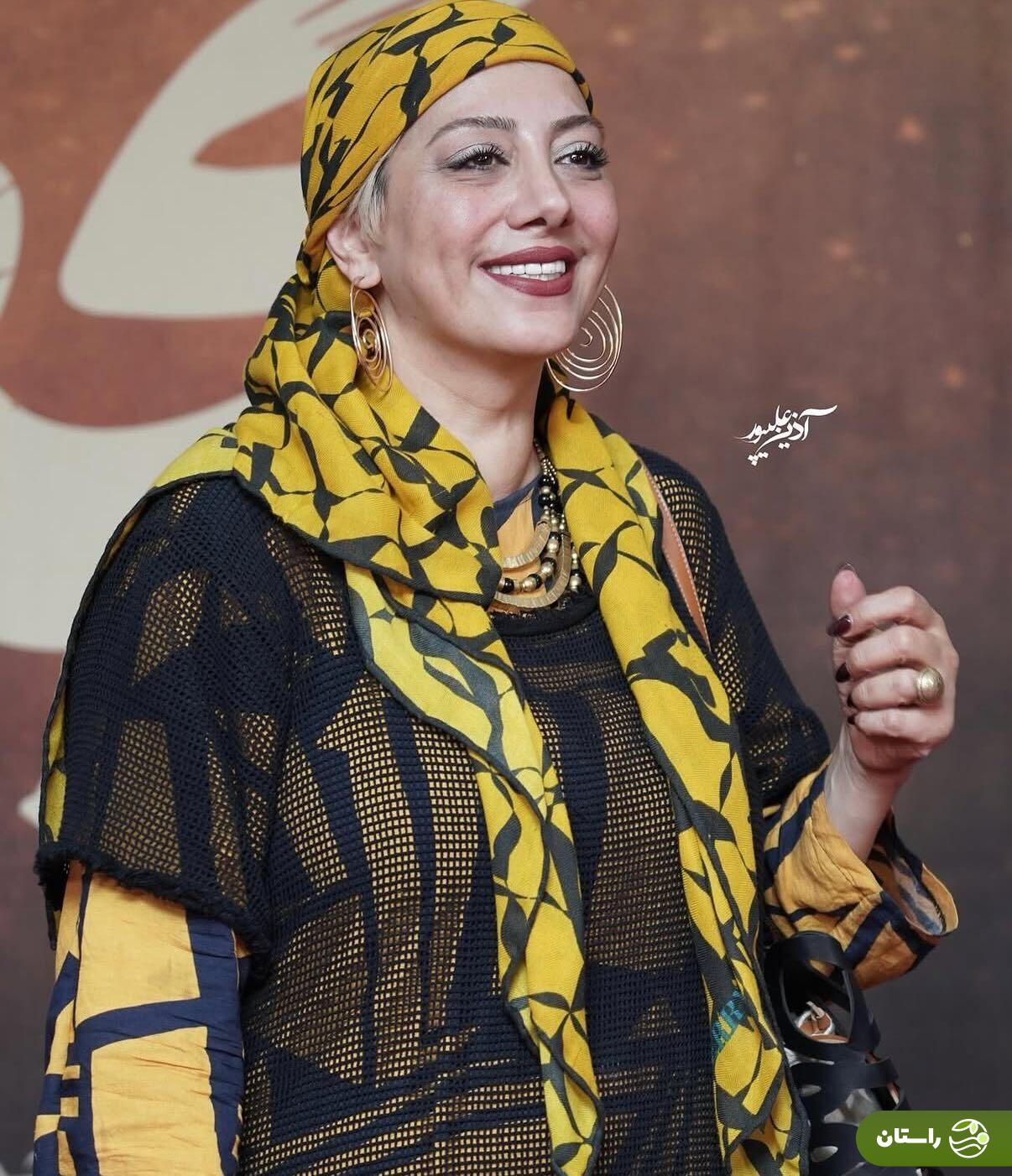 (عکس) «زهرا داوودنژاد» با دخترش «یلدا» در اکران خصوصی فیلم مجنون