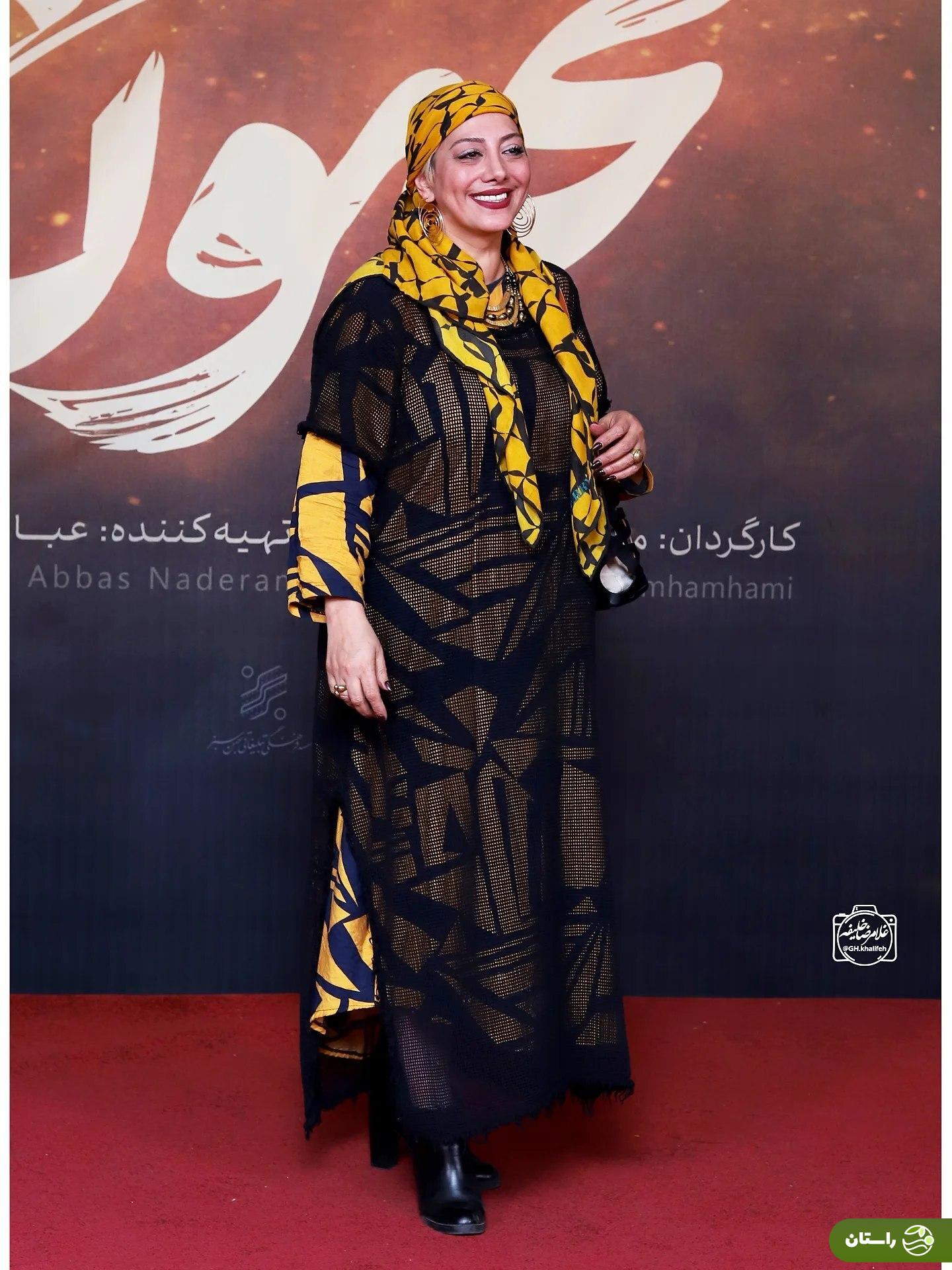 (عکس) «زهرا داوودنژاد» با دخترش «یلدا» در اکران خصوصی فیلم مجنون