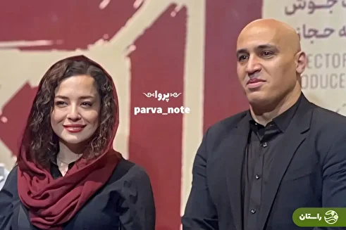 (عکس) مهراوه شریفی‌نیا، علیرضا منصوریان و علیرضا نیکبخت واحدی در اکران «سالن چهار»