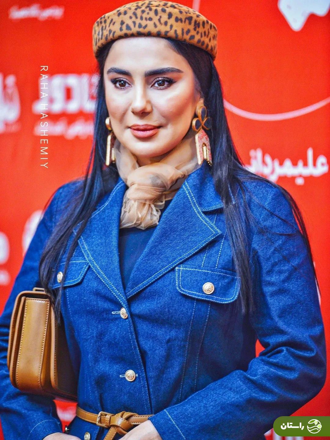 (عکس) استایل خاص شیدا یوسفی در اکران فیلم «کج پیله»