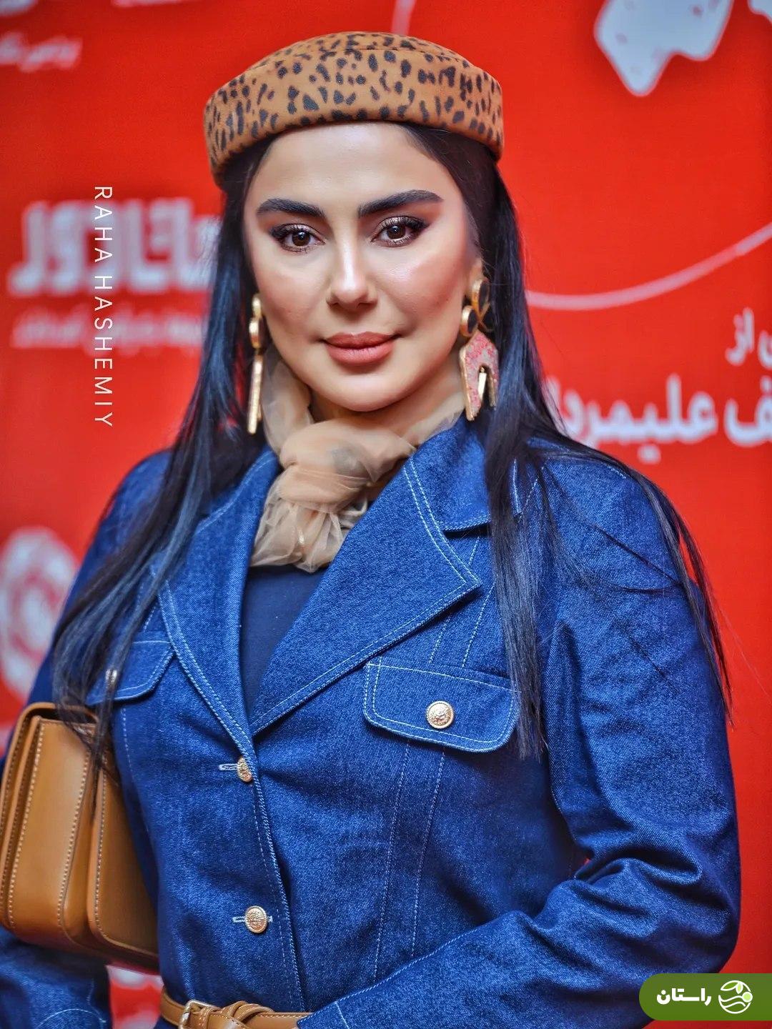 (عکس) استایل خاص شیدا یوسفی در اکران فیلم «کج پیله»