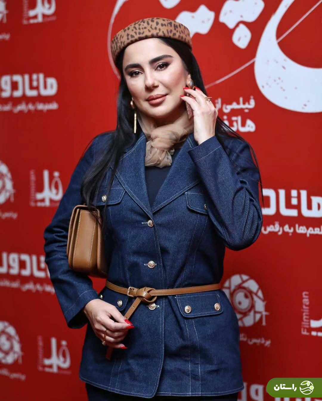 (عکس) استایل خاص شیدا یوسفی در اکران فیلم «کج پیله»