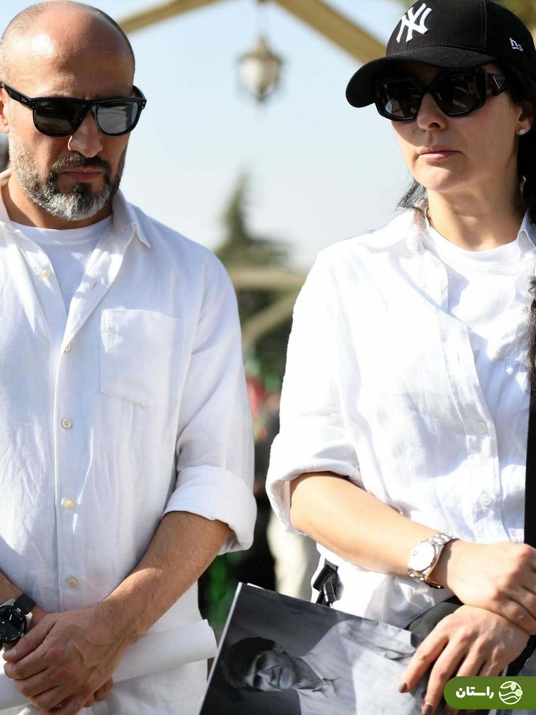 (تصاویر) خاکسپاری ناصر تقوایی در امام‌زاده طاهر کرج با حضور گسترده مردم و هنرمندان