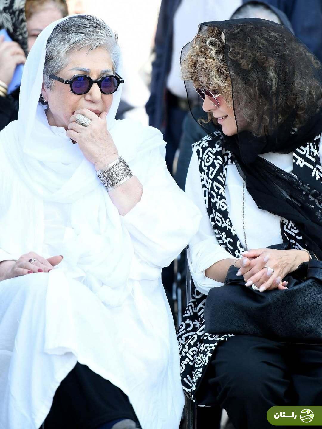 (تصاویر) خاکسپاری ناصر تقوایی در امام‌زاده طاهر کرج با حضور گسترده مردم و هنرمندان