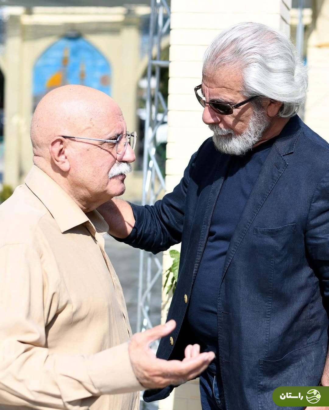 (تصاویر) خاکسپاری ناصر تقوایی در امام‌زاده طاهر کرج با حضور گسترده مردم و هنرمندان