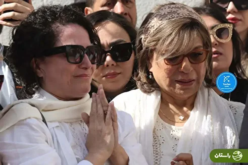 (تصاویر) حضور هنرمندان در مراسم تشییع پیکر ناصر تقوایی
