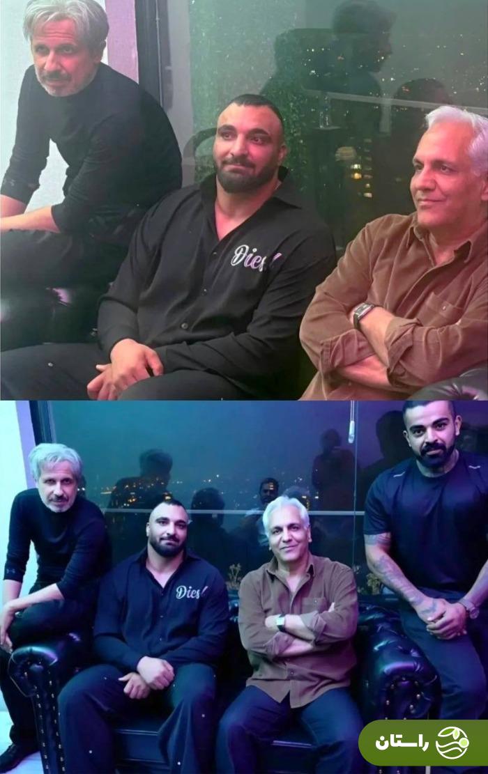(عکس) مهران مدیری و جوادرضویان در پشت صحنه سریال «شش ماهه»