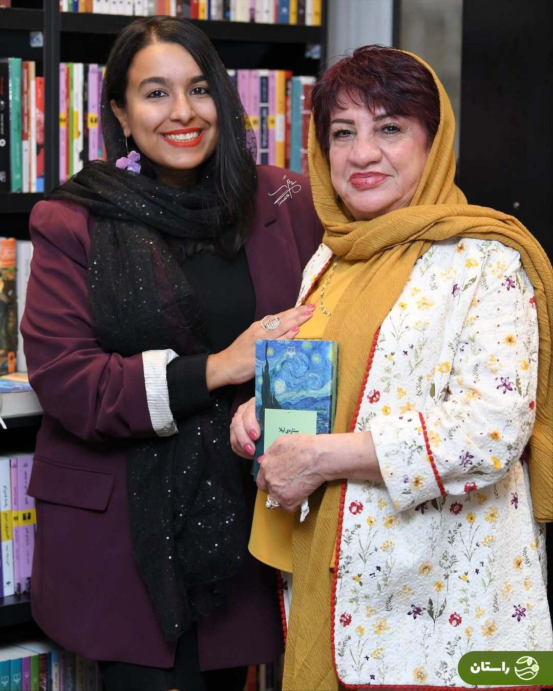 (تصاویر) المیرا دهقانی، مژده لواسانی، داریوش فرهنگ و ناهید مسلمی در جشن امضای یک کتاب