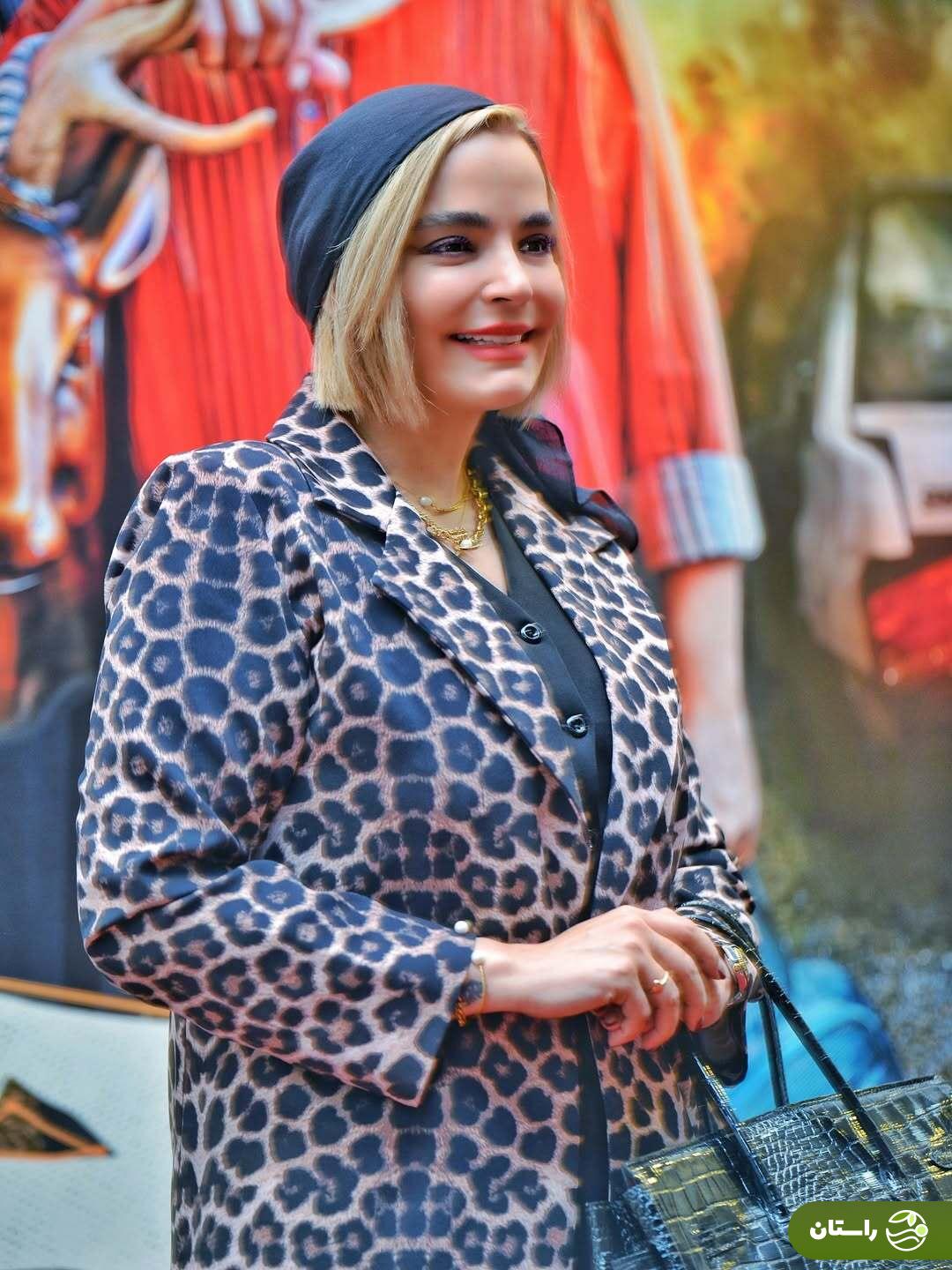 (تصاویر) تیپ متفاوت سپیده خدایاری در اکران مردمی سریال اجل معلق