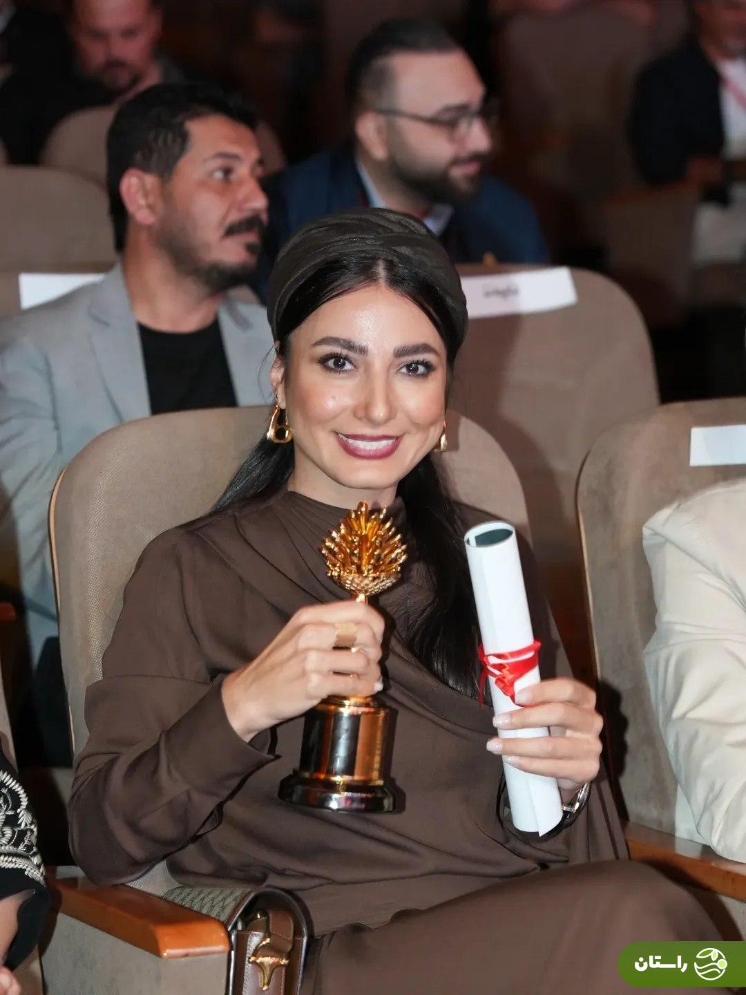 (تصاویر) درخشش سمیرا حسن‌پور و محمود کلاری در جشنواره سلیمانیه