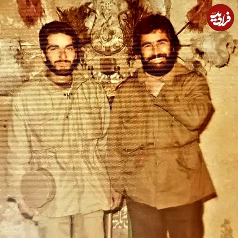 (عکس) تونل زمان؛ جبرئیل سریال یوسف پیامبر در جبهه؛ سال ۱۳۶۱