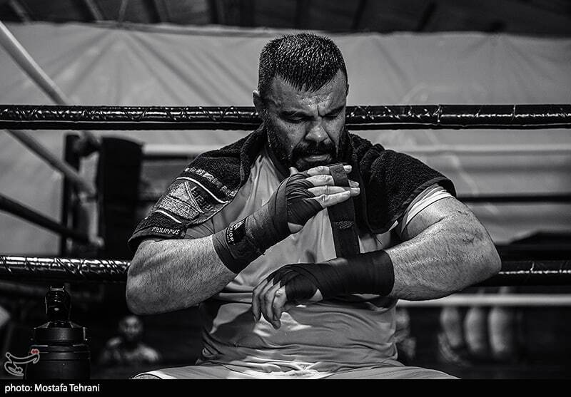 (تصاویر) حمید صفت و امیرعلی اکبری، مبارز ایرانی رشته MMA در یک قاب