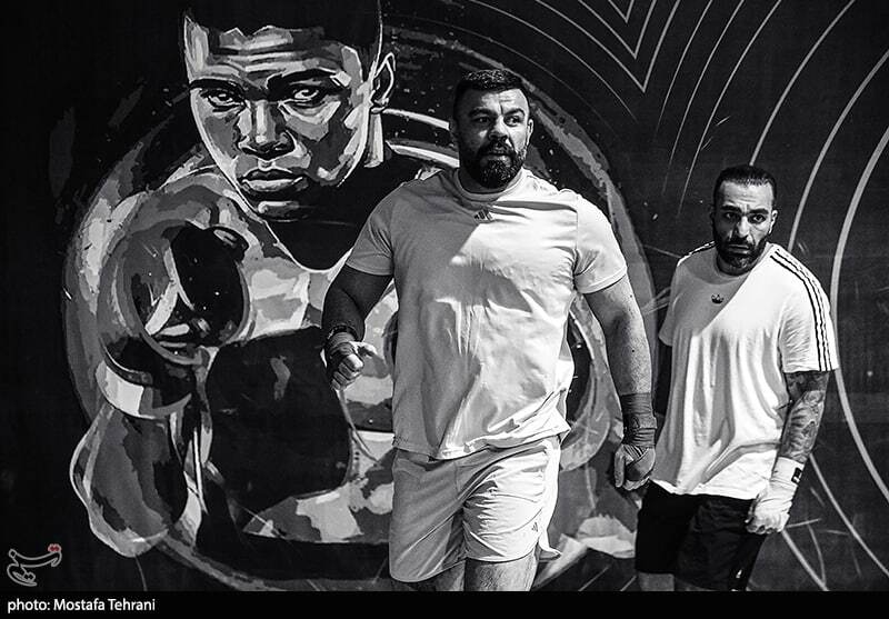 (تصاویر) حمید صفت و امیرعلی اکبری، مبارز ایرانی رشته MMA در یک قاب