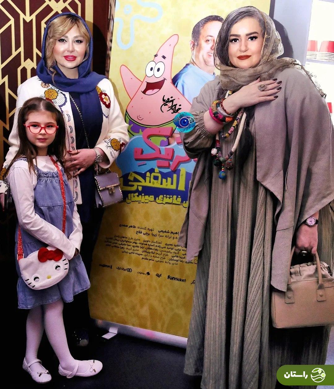 (تصاویر) دیدار نعیمه نظام دوست، نیوشا ضیغمی و دخترش