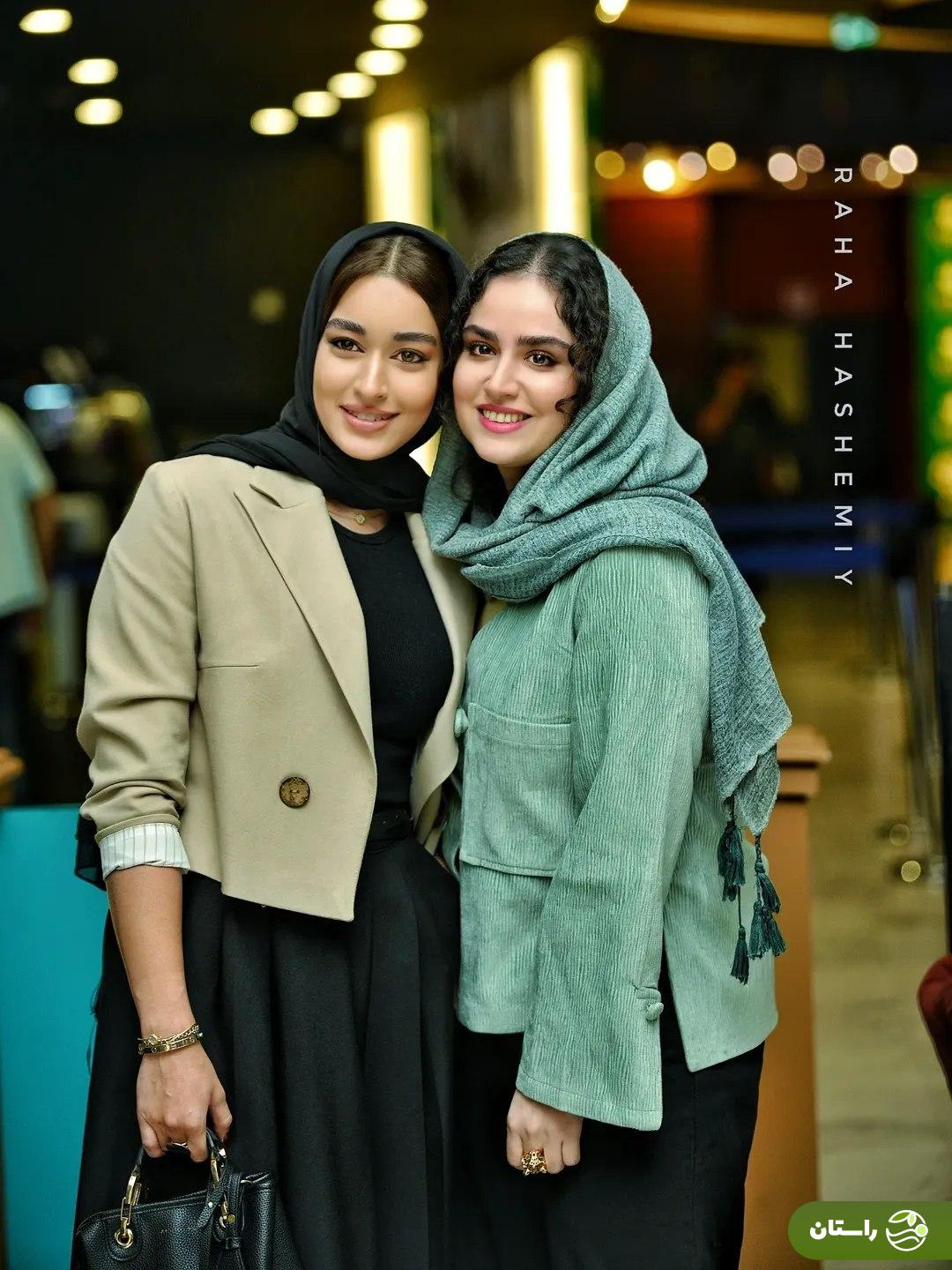 (تصاویر) هانیه غلامی و مه‌لقا می‌نوش‌زاد را در جشنواره فیلم کوتاه تهران