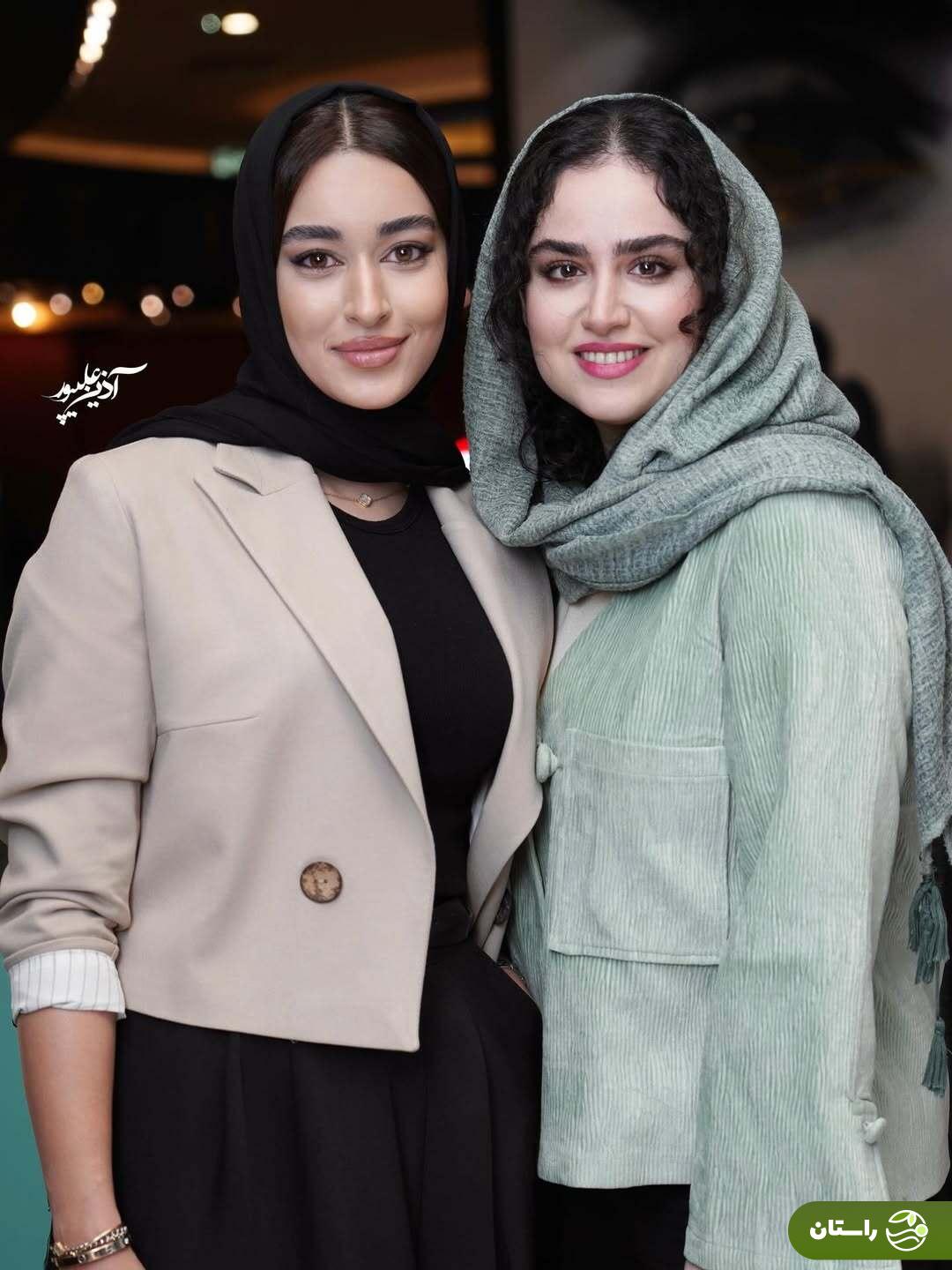 (تصاویر) هانیه غلامی و مه‌لقا می‌نوش‌زاد را در جشنواره فیلم کوتاه تهران