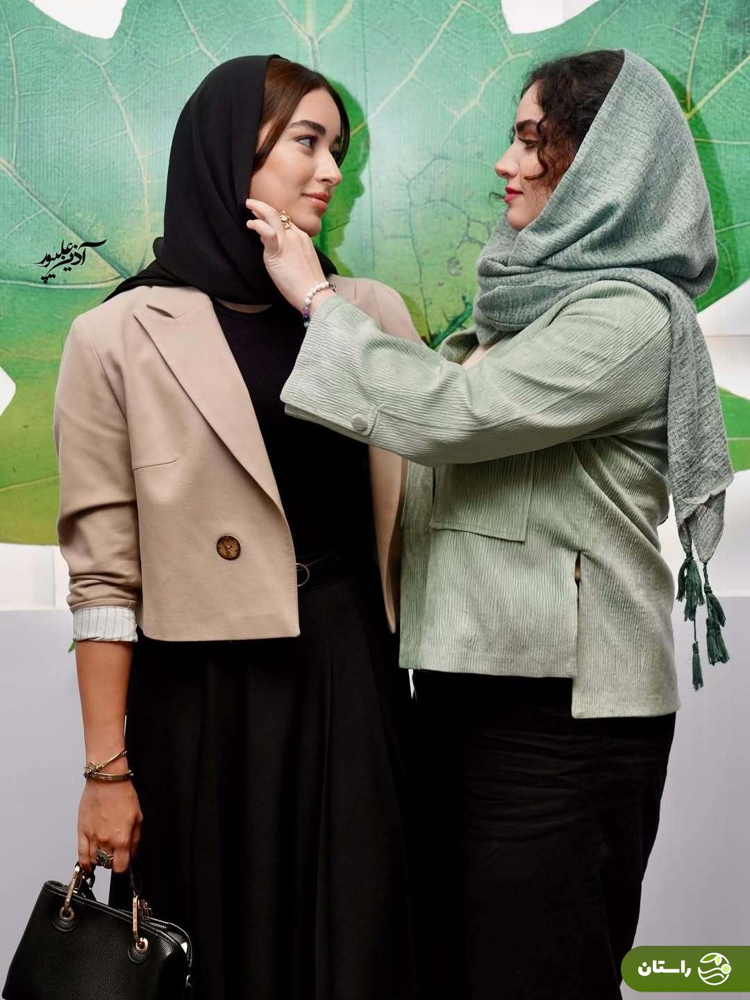 (تصاویر) هانیه غلامی و مه‌لقا می‌نوش‌زاد را در جشنواره فیلم کوتاه تهران