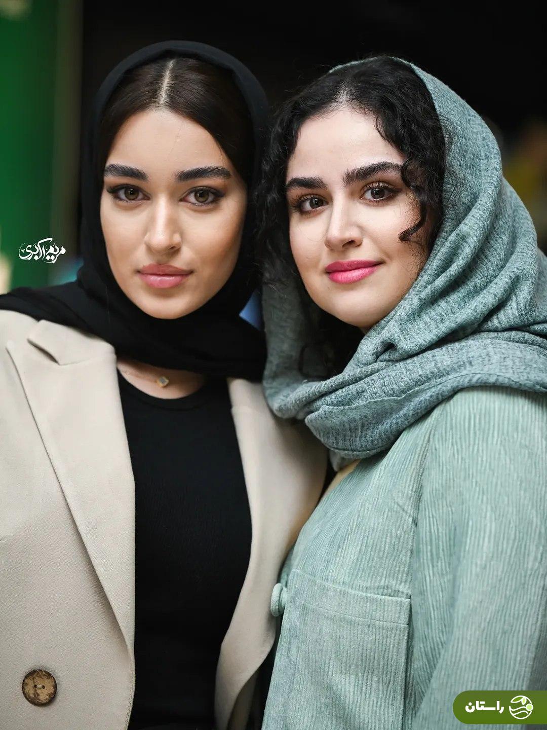 (تصاویر) هانیه غلامی و مه‌لقا می‌نوش‌زاد را در جشنواره فیلم کوتاه تهران