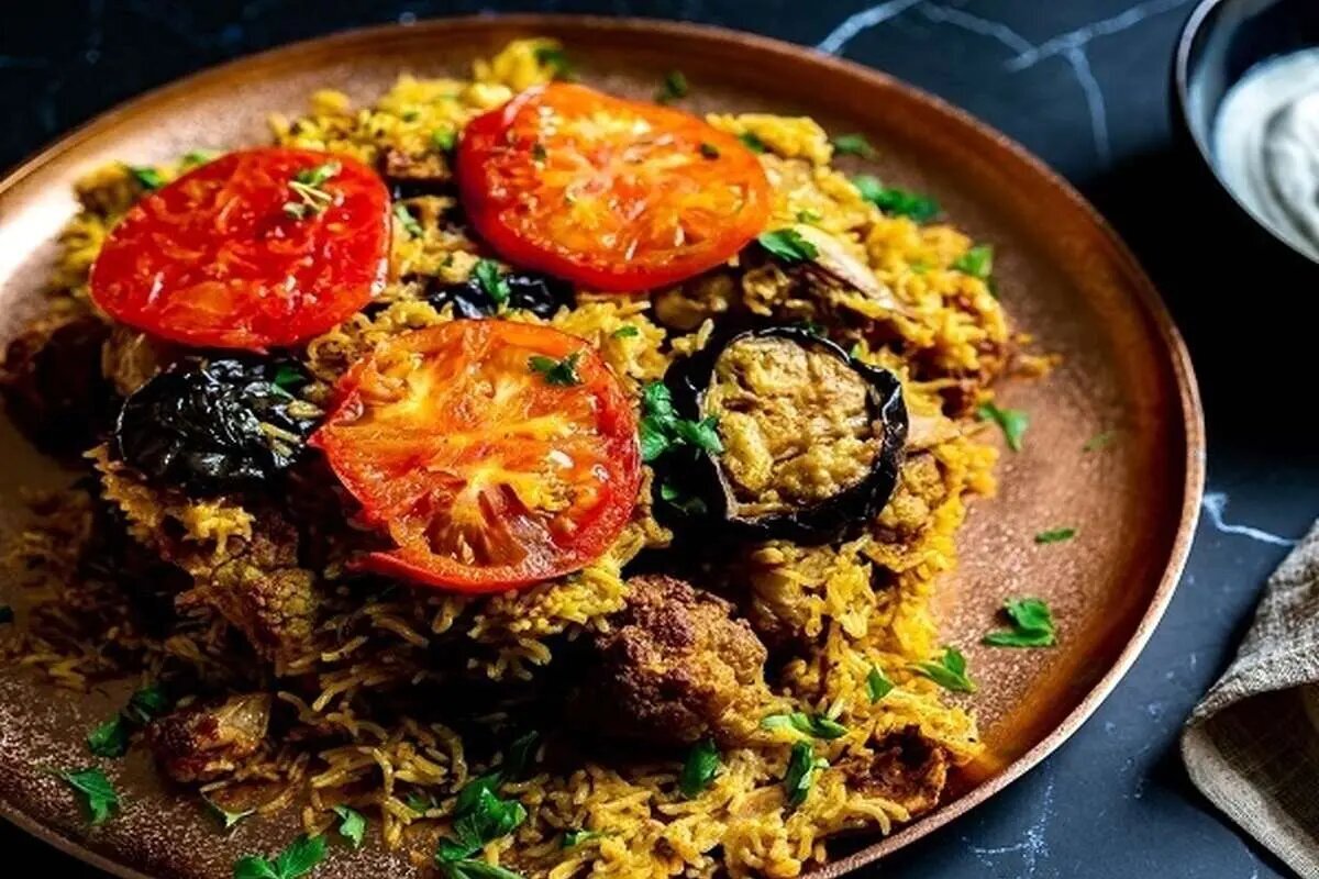 بادمجان پلو قزوینی؛ پیشنهاد ویژه برای عاشقان طعم لذیذ بادمجان با برنج