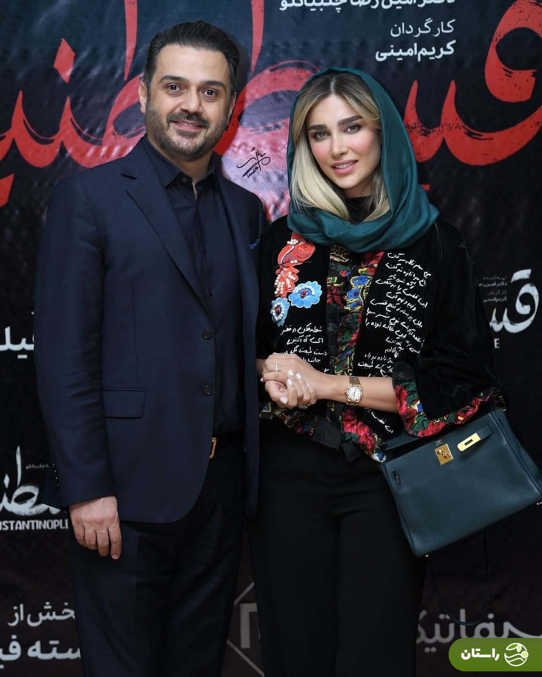 (تصاویر) استایل خبرساز آناشید حسینی در اکران فیلم سینمایی همسرش (تصاویر) استایل خبرساز آناشید حسینی در اکران فیلم سینمایی همسرش