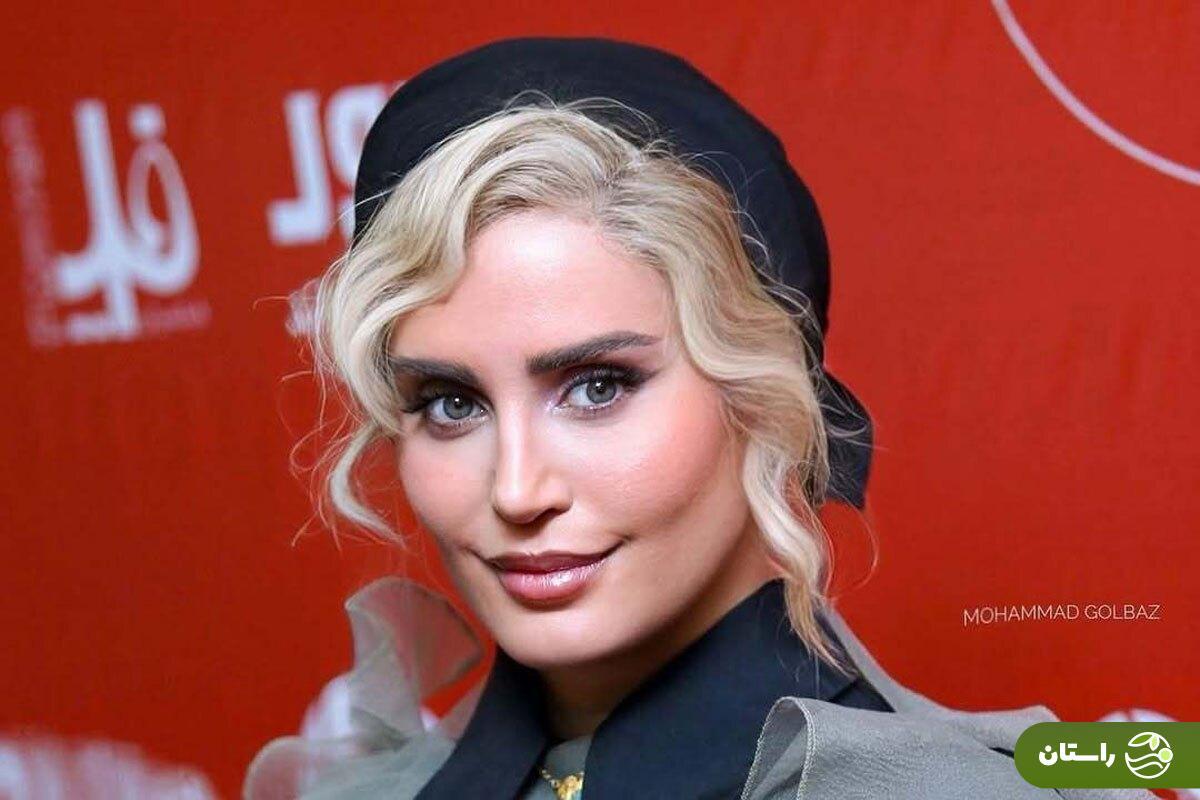 (عکس) گریم جدید الناز شاکردوست با سبیل