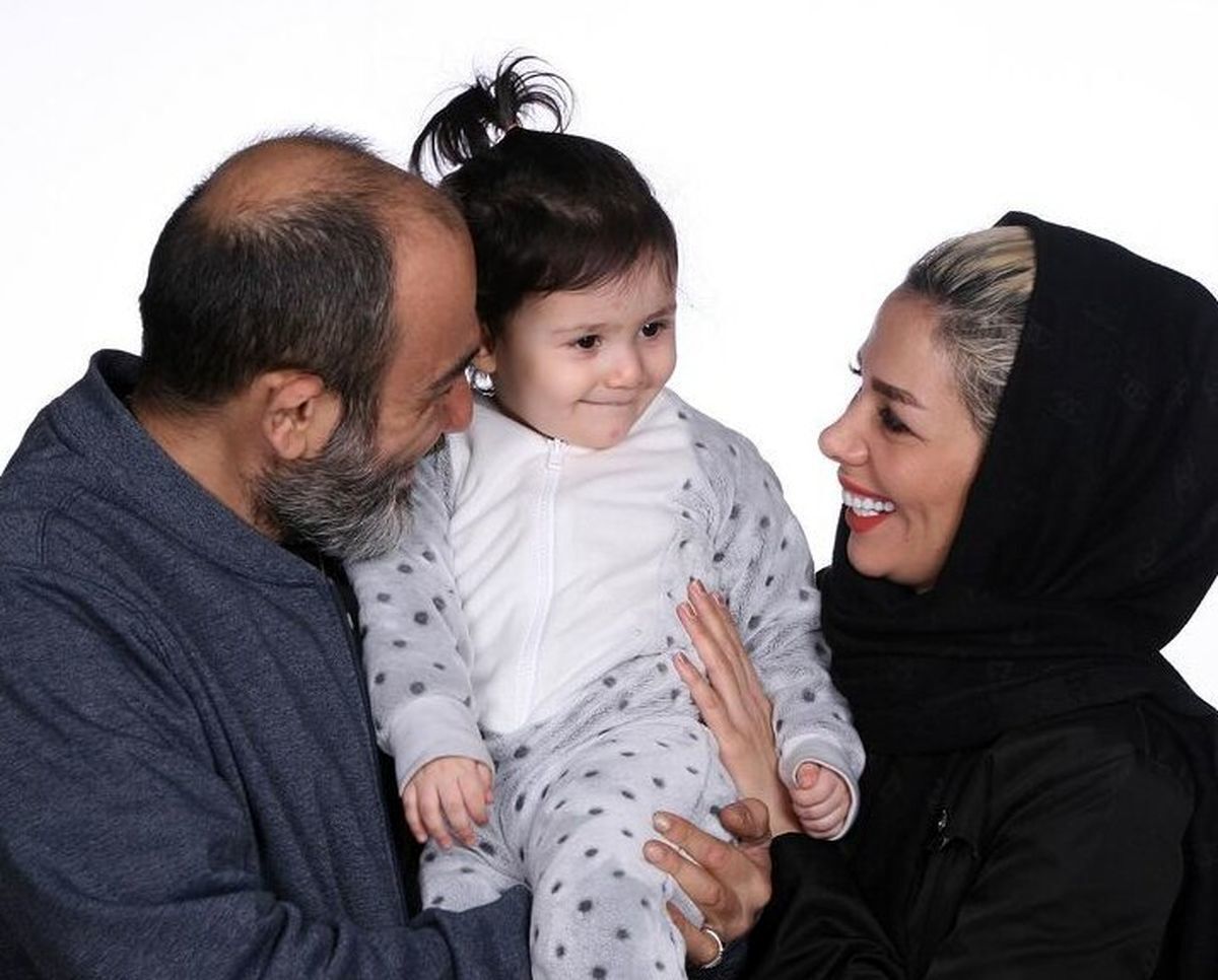 عکسی جالب از دختر مهران غفوریان در روز اول مدرسه