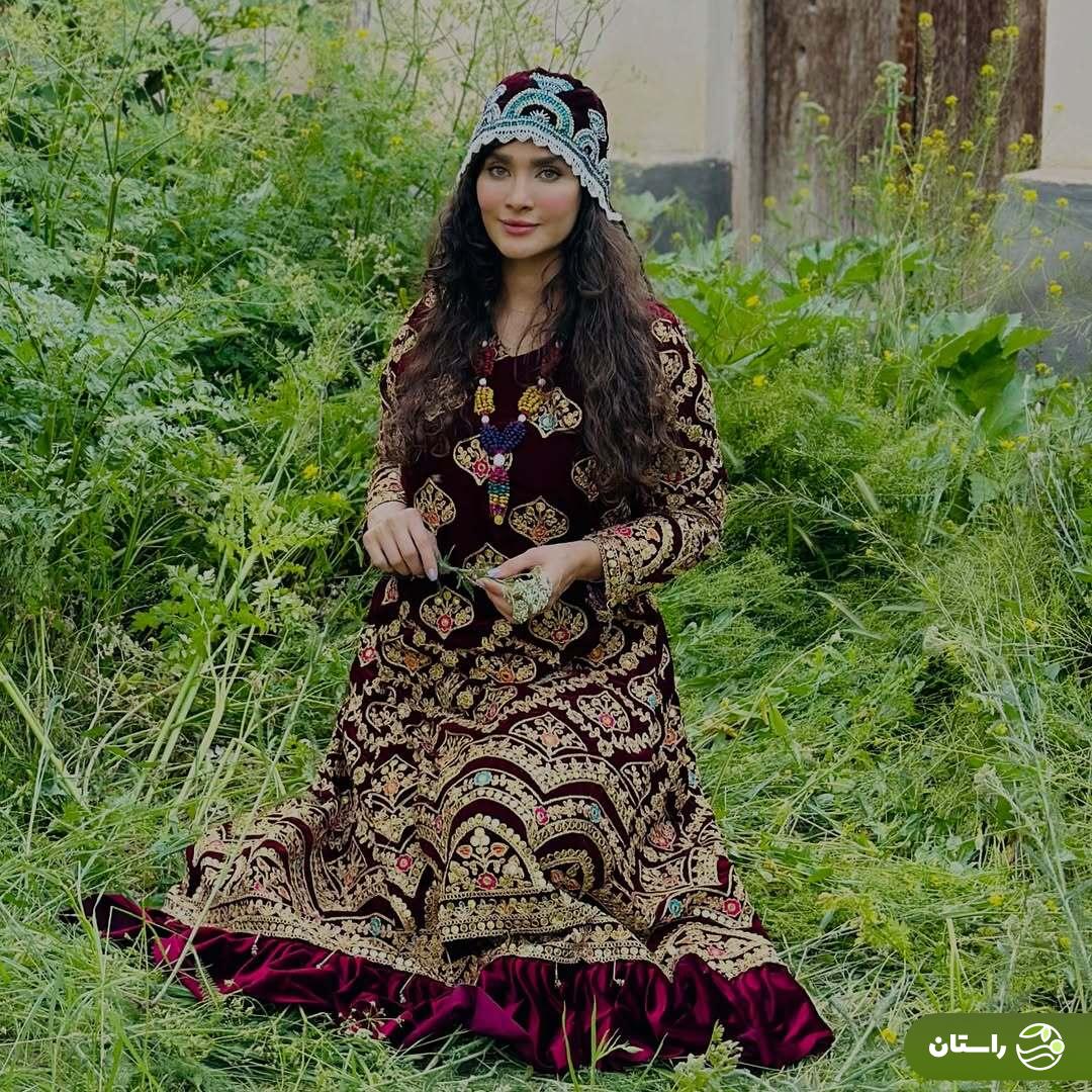 (تصاویر) ساناز سعیدی، فرشته سریال «بوی باران» با استایلی جذاب و تفنگ