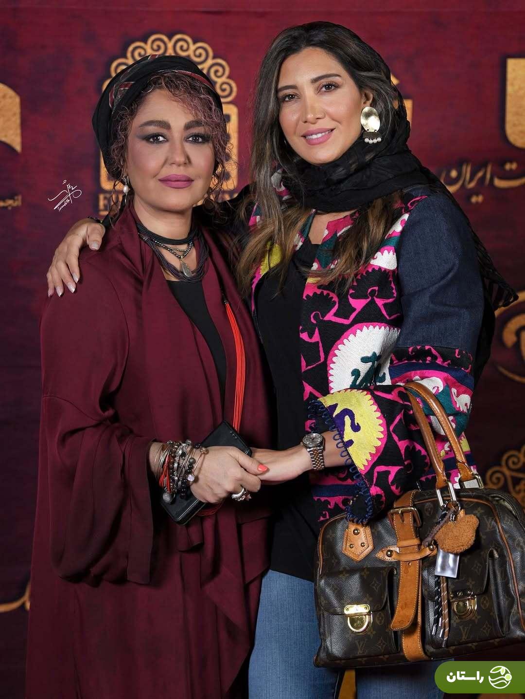 (تصاویر) تیپ شیک نیکی مظفری در جشن عکاسان سینمای ایران