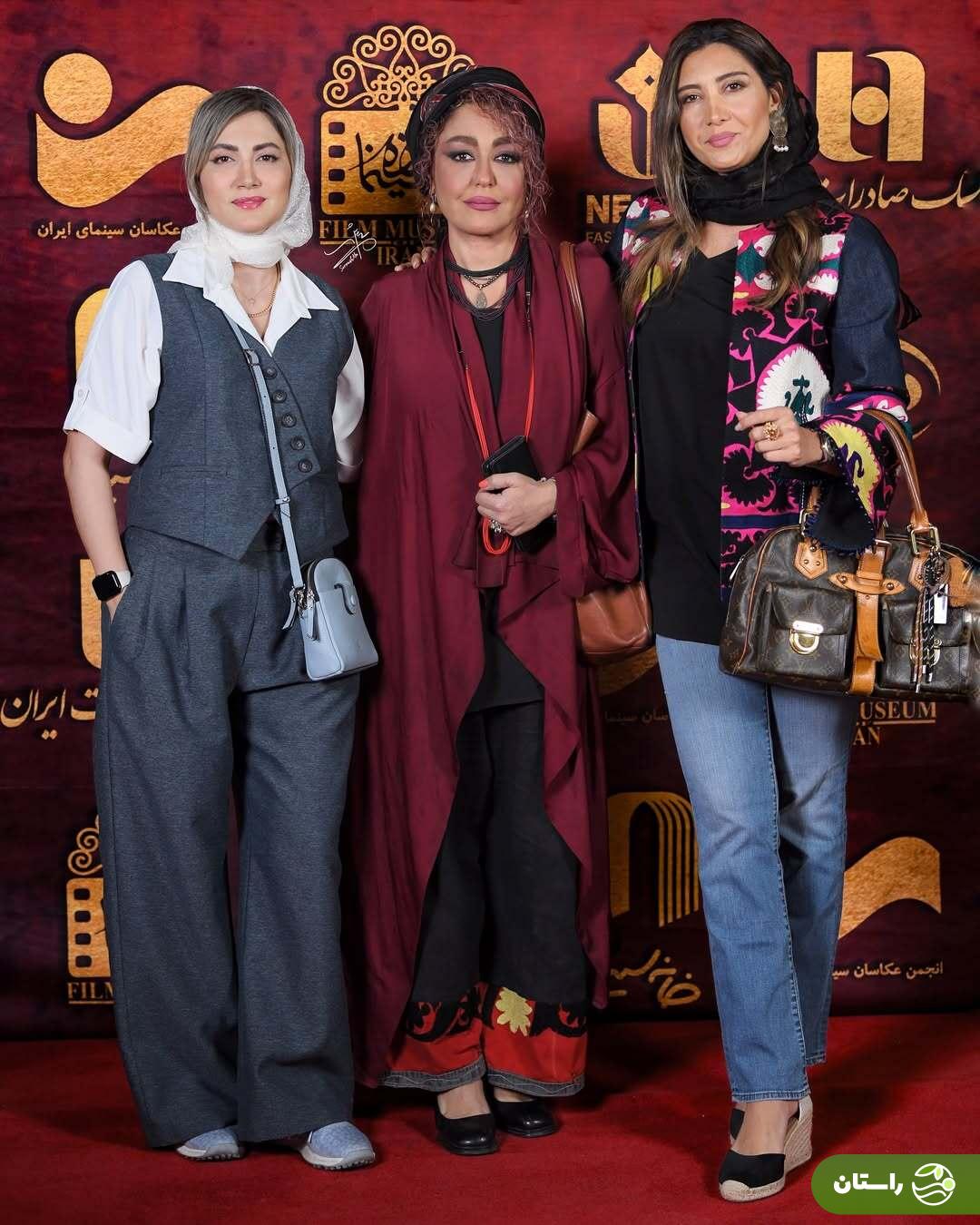 (تصاویر) تیپ شیک نیکی مظفری در جشن عکاسان سینمای ایران