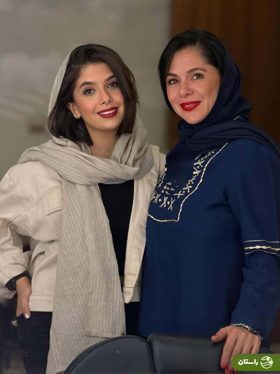 تصاویر مادر دختری نفس بازغی و مستانه مهاجر در کنسرت سهراب پاکزاد