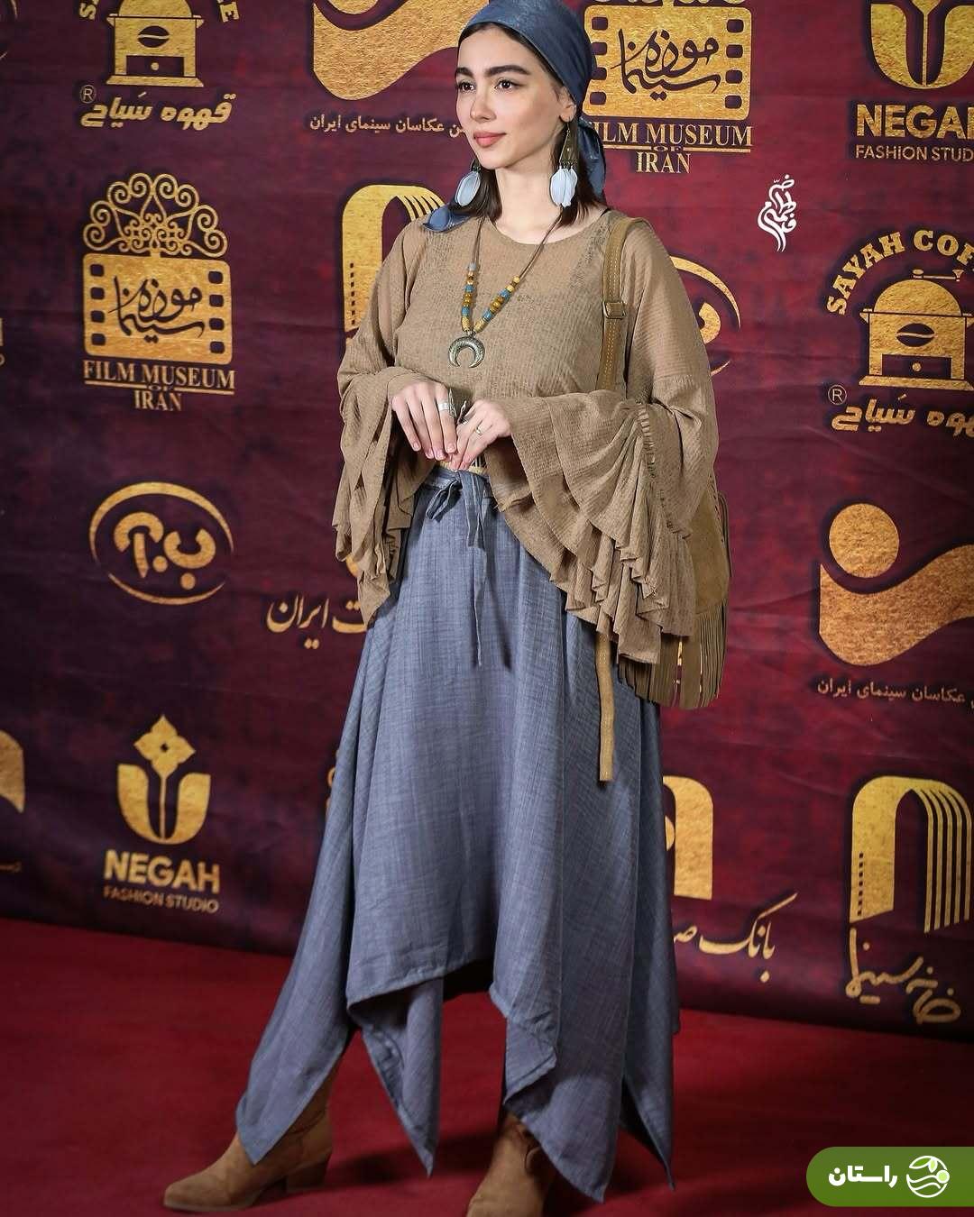 (تصاویر) استایل سونیا حسینی، نیکا سریال پایتخت در جشن عکاسان ایران