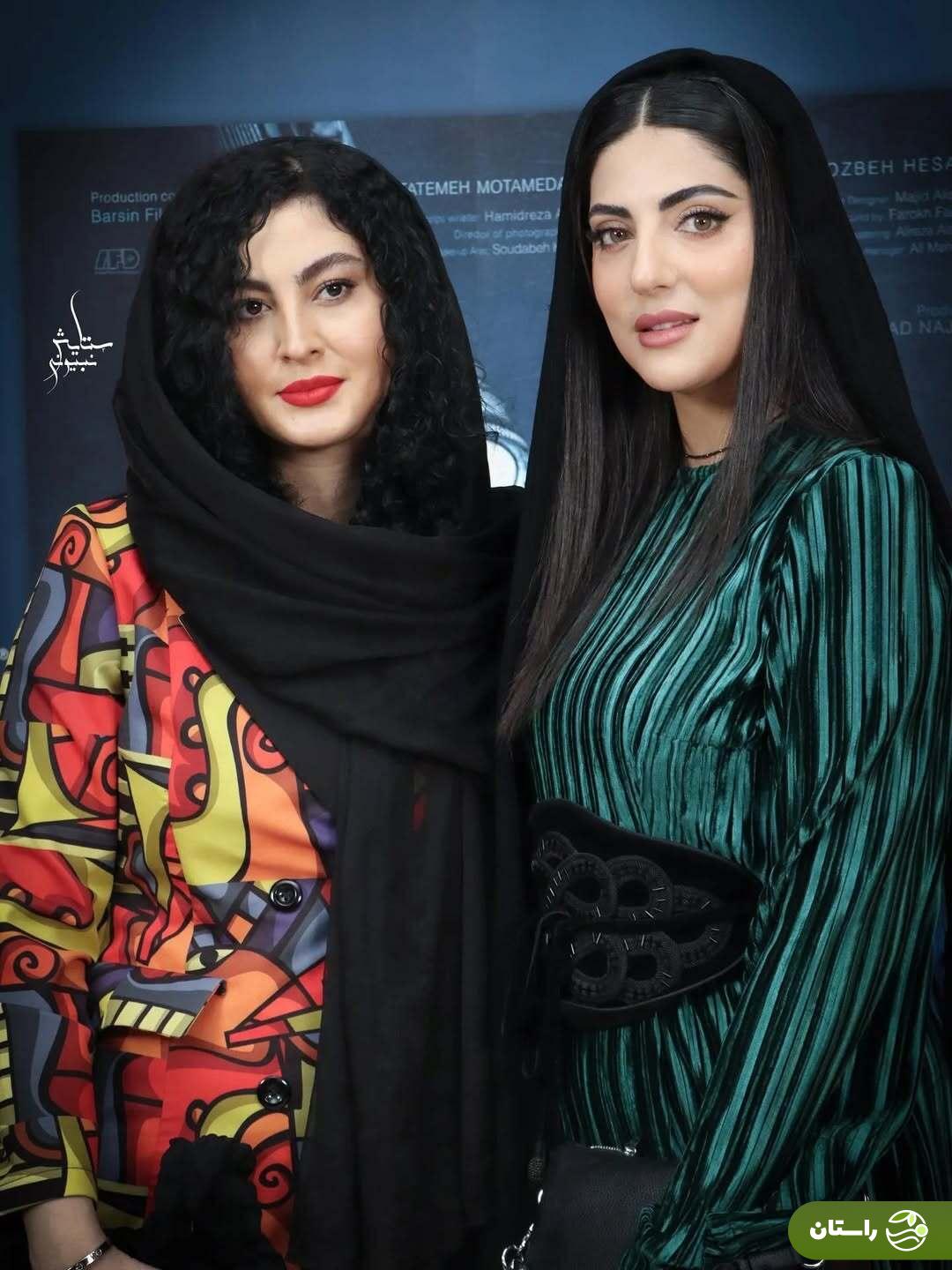 (تصاویر) هلیا امامی، مریم مومن، پژمان و نفس بازغی در اکران فیلم «شوماه»