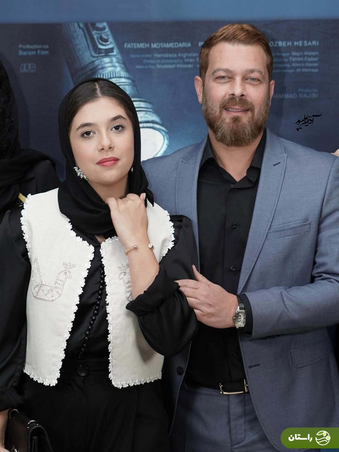 (تصاویر) هلیا امامی، مریم مومن، پژمان و نفس بازغی در اکران فیلم «شوماه»