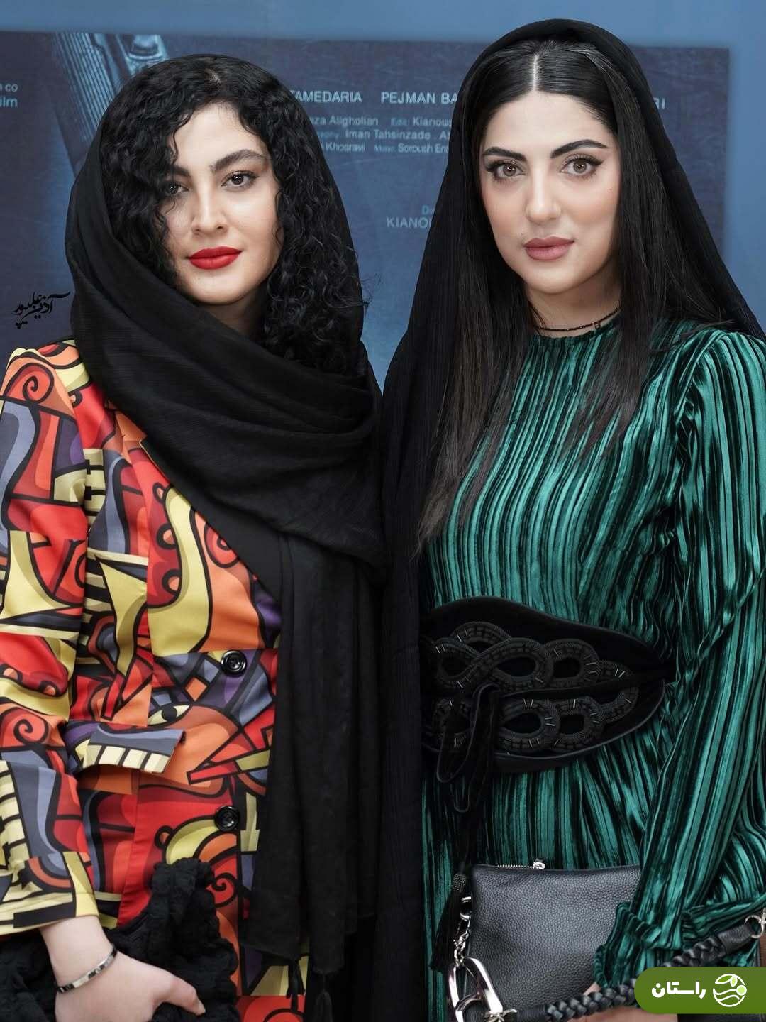 (تصاویر) هلیا امامی، مریم مومن، پژمان و نفس بازغی در اکران فیلم «شوماه»