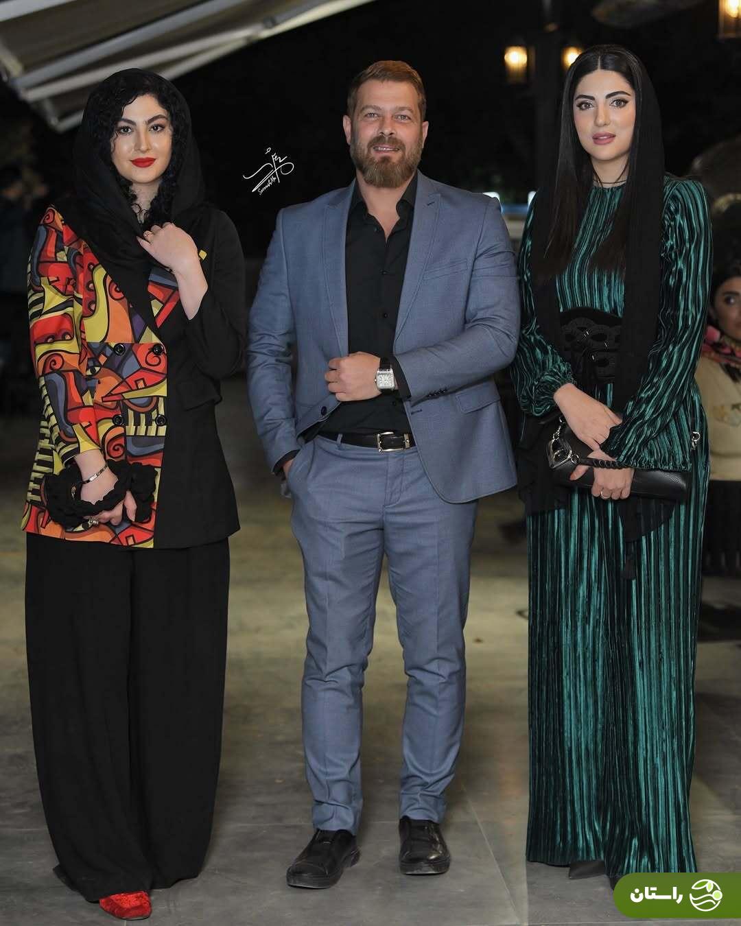 (تصاویر) هلیا امامی، مریم مومن، پژمان و نفس بازغی در اکران فیلم «شوماه»