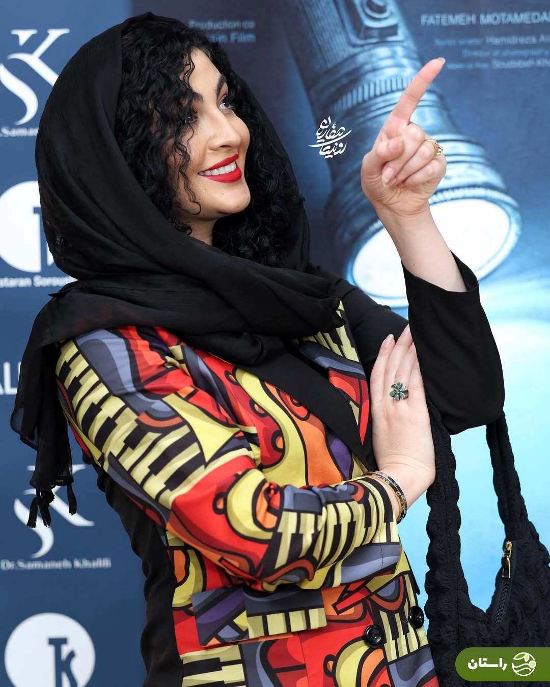 (تصاویر) هلیا امامی، مریم مومن، پژمان و نفس بازغی در اکران فیلم «شوماه»