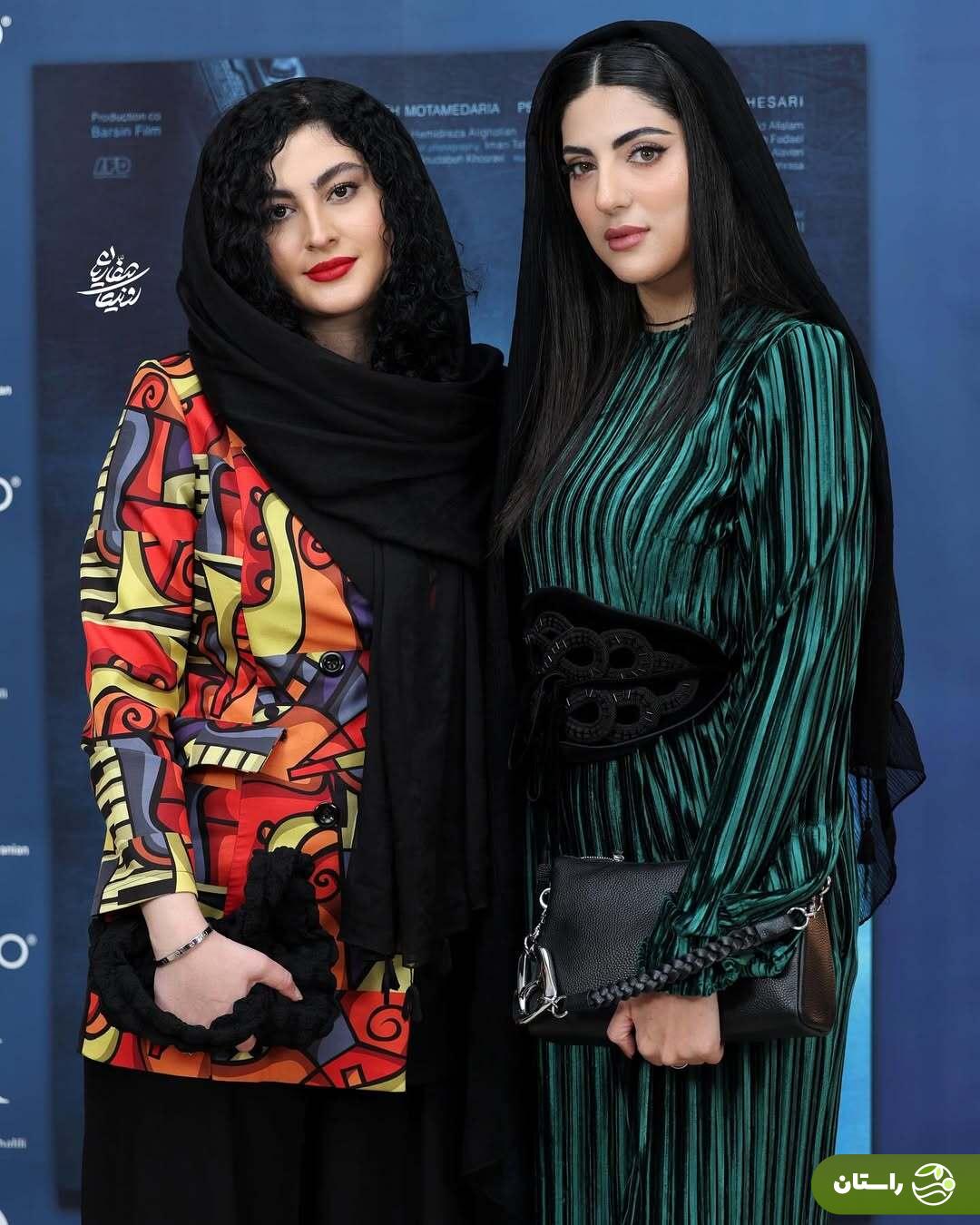 (تصاویر) هلیا امامی، مریم مومن، پژمان و نفس بازغی در اکران فیلم «شوماه»