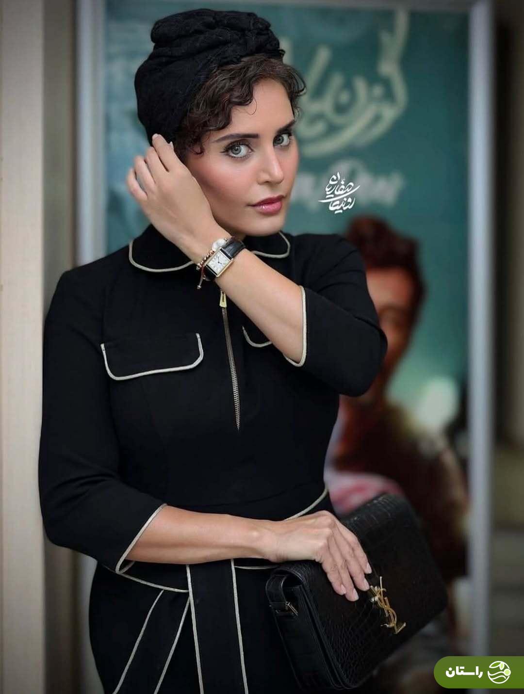 (عکس) الناز شاکردوست، بازیگر، مهمان اکران مردمی «گوزن‌های اتوبان» در کوروش