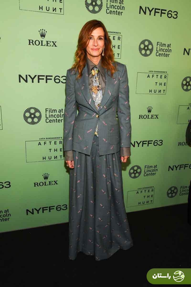 (عکس) کراوات عجیب جولیا رابرتز در جشنواره فیلم نیویورک ۲۰۲۵ (عکس) کراوات عجیب جولیا رابرتز در جشنواره فیلم نیویورک ۲۰۲۵