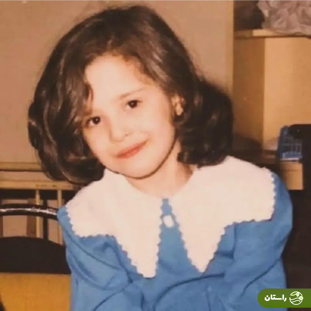 تصاویر زیرخاکی از کودکی مهراوه شریفی‌نیا