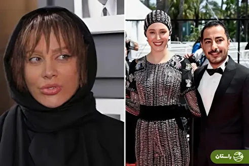 (ویدئو) انتقاد تند شراره رخام از نوید محمدزاده به‌خاطر بوسه جنجالی او و همسرش در جشنواره کن