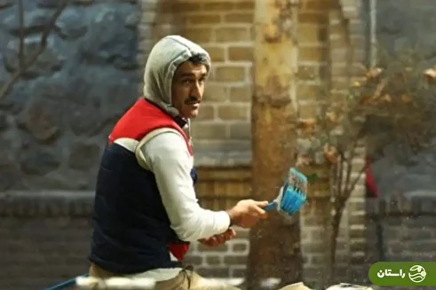 (عکس) تونل زمان؛ پژمان جمشیدی و آزاده صمدی در سریال دیوار به دیوار؛ سال ۱۳۹۵