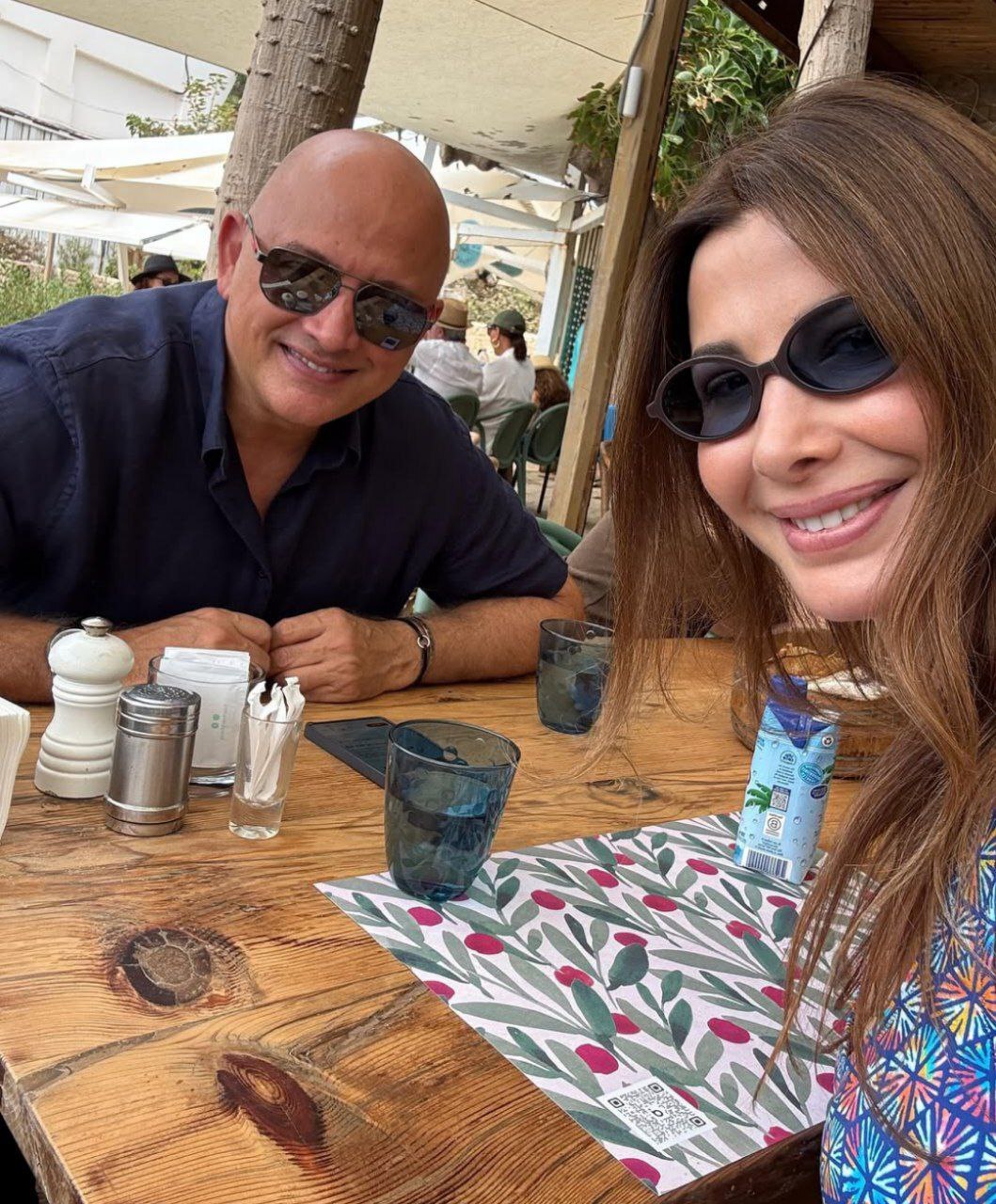 تصویر نانسی عجرم با همسرش پربازدید شد